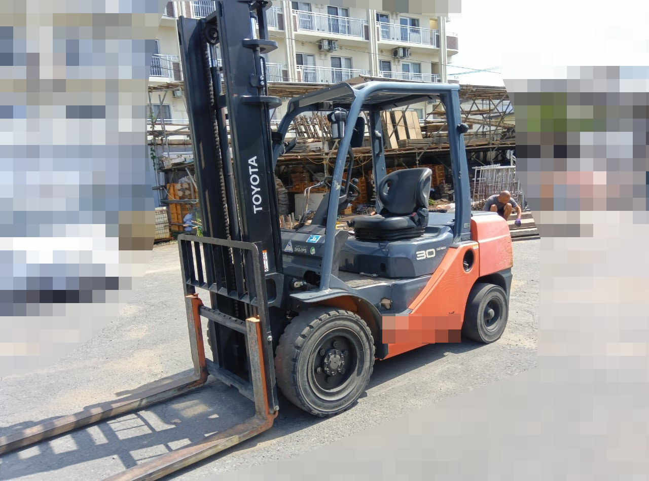 トヨタ フォークリフト 5FGL10 10,156h 1993年| 重機買取実績